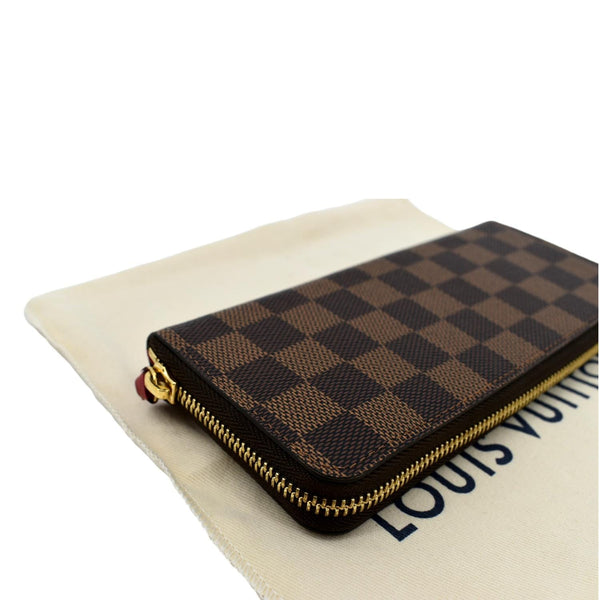 Louis Vuitton Clemence Monogram Canvas Zippy Wallet - Top Right