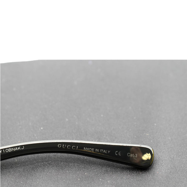 GUCCI GG0900S 001 Black Sunglasses Grey Mirrored Lens