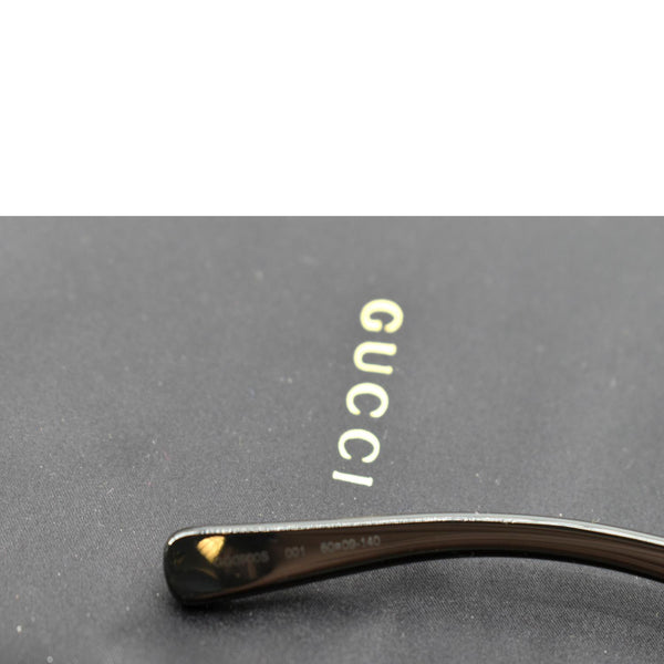 GUCCI GG0900S 001 Black Sunglasses Grey Mirrored Lens