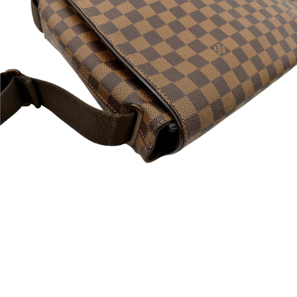 LOUIS VUITTON Brooklyn GM Damier Ebene Shoulder Bag Brown