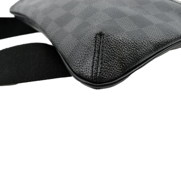 LOUIS VUITTON Bosphore Pochette Damier Graphite Messenger Bag Black