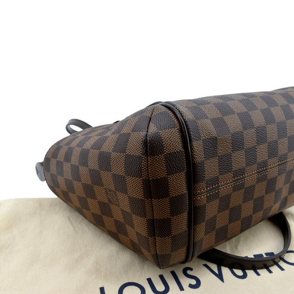 Louis Vuitton Totally PM Damier Ebene Shoulder Tote Bag - Bottom Left