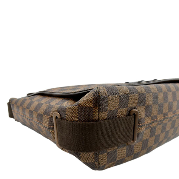 LOUIS VUITTON Brooklyn GM Damier Ebene Shoulder Bag Brown