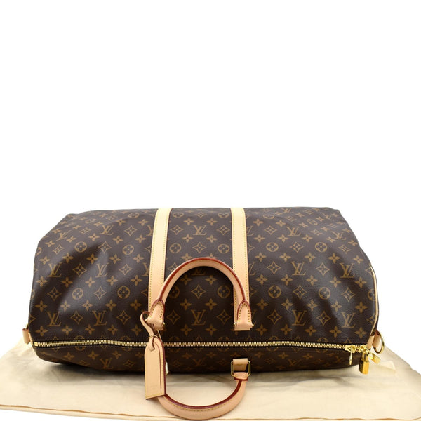 Louis Vuitton Keepall Bandouliere Monogram Travel Bag - Top