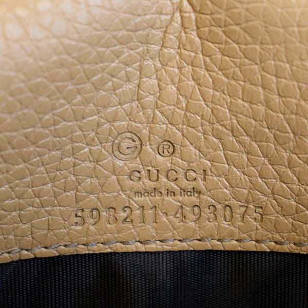 Gucci Soho Leather Wallet On Chain Crossbody Bag Brown - Made In Italy