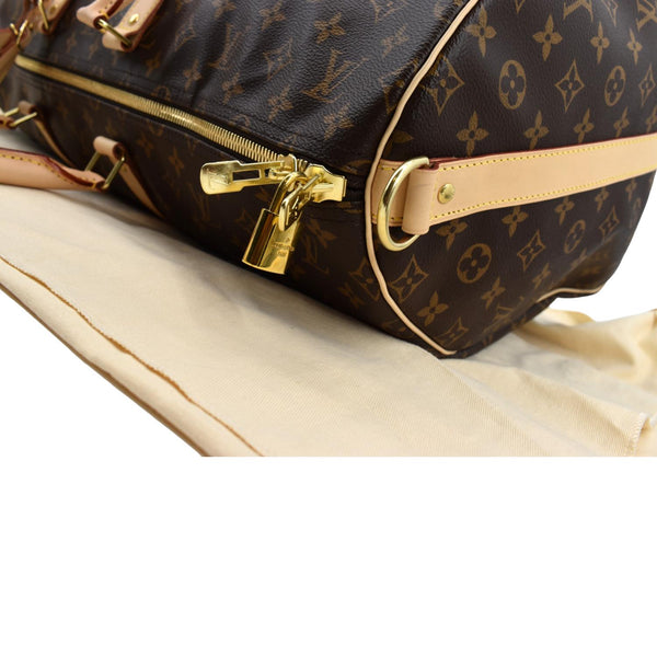 Louis Vuitton Keepall Bandouliere Monogram Travel Bag - Top Left