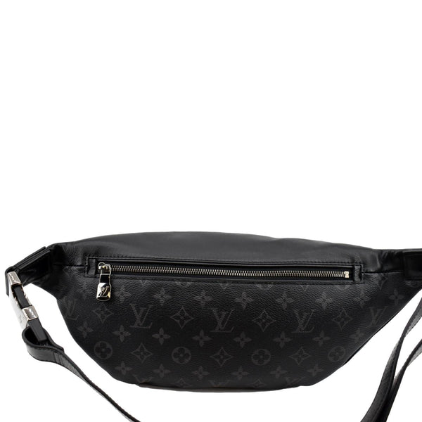 LOUIS VUITTON Discovery Monogram Eclipse Leather Bumbag Black