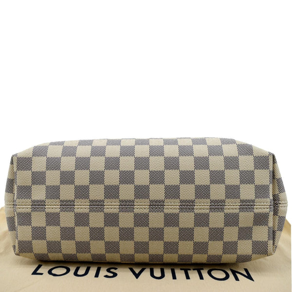 Louis Vuitton Graceful PM Damier Azur Shoulder Bag - Bottom