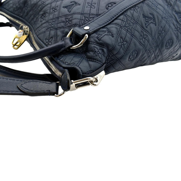 LOUIS VUITTON Antheia Ixia MM Leather Shoulder Bag Blue