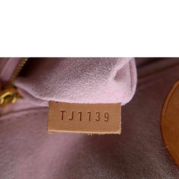 LOUIS VUITTON Propriano Damier Azur Tote Shoulder Bag White