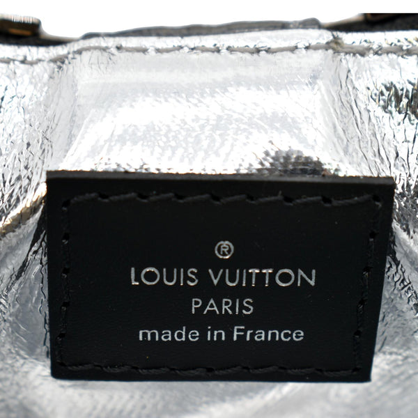LOUIS VUITTON Monogram Eclipse Bottle Holder Black