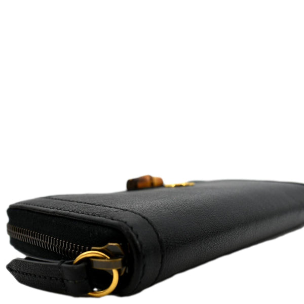 Gucci Diana Continental Zip Around Leather Wallet - Bottom Left
