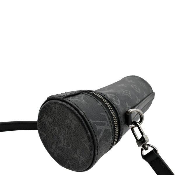 LOUIS VUITTON Monogram Eclipse Bottle Holder Black