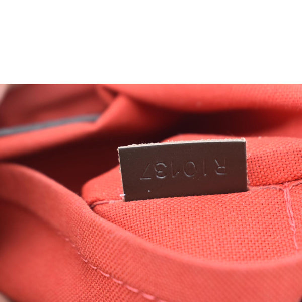 LOUIS VUITTON Siena PM Damier Ebene Shoulder Bag Brown