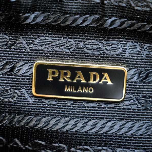 PRADA Re-Edition 2005 Saffiano Leather Shoulder Bag Black