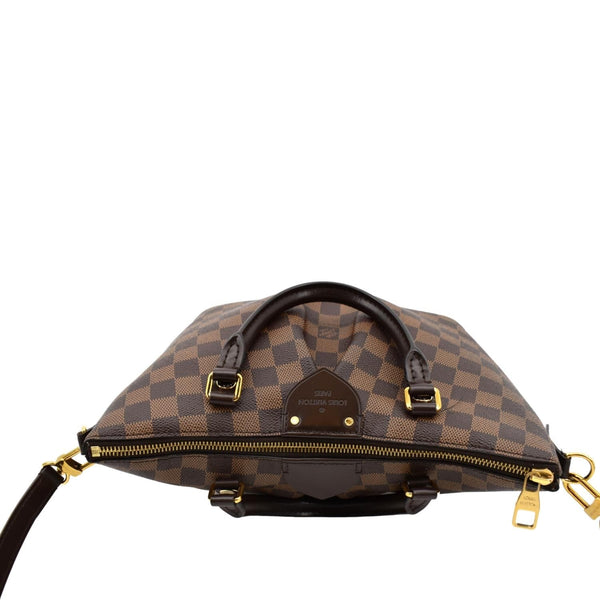 LOUIS VUITTON Siena PM Damier Ebene Shoulder Bag Brown