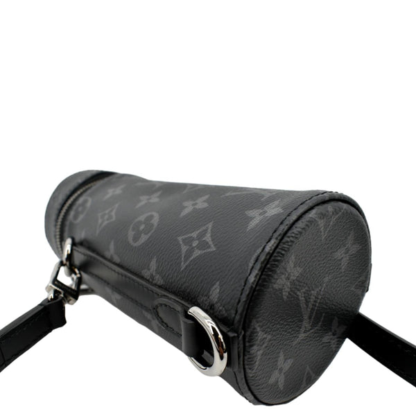 LOUIS VUITTON Monogram Eclipse Bottle Holder Black