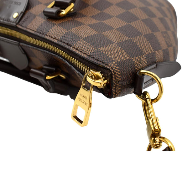 LOUIS VUITTON Siena PM Damier Ebene Shoulder Bag Brown