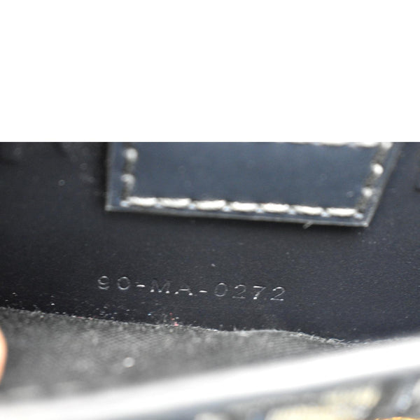 CHRISTIAN DIOR 30 Montaigne Oblique Jacquard Crossbody Bag Blue