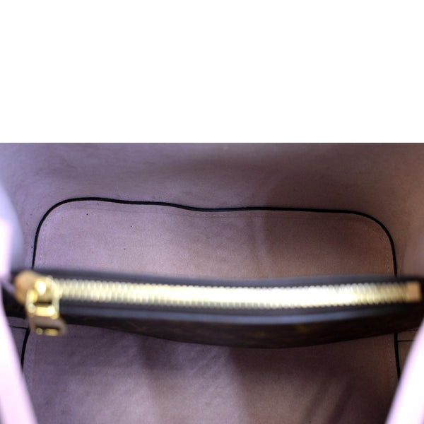 LOUIS VUITTON Neonoe Monogram Canvas Shoulder Bag Rose Ballerine