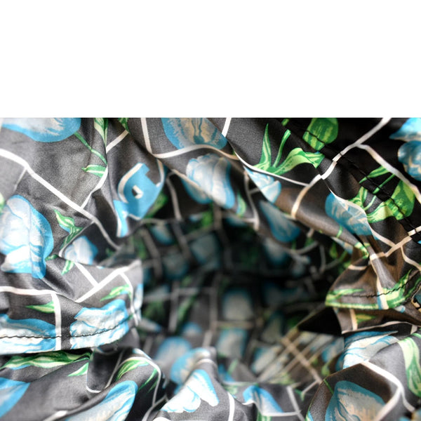 PRADA Rete Fabric Mesh Netted Tote Bag Multicolor