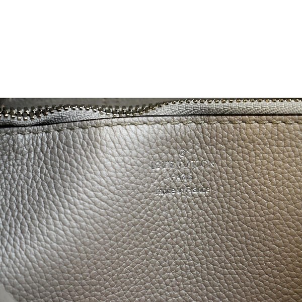 LOUIS VUITTON Muria Mahina Perforated Leather Crossbody Bag Vert