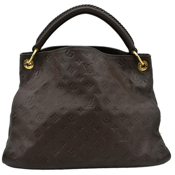 LOUIS VUITTON Artsy MM Empreinte Leather Hobo Bag Chocolate - Hot Deals