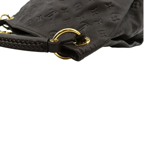LOUIS VUITTON Artsy MM Empreinte Leather Hobo Bag Chocolate - Hot Deals