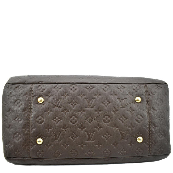 LOUIS VUITTON Artsy MM Empreinte Leather Hobo Bag Chocolate - Hot Deals