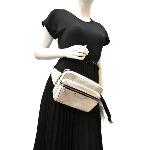 Louis Vuitton Outdoor Messenger Monogram Leather Bag - Full View