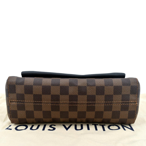 Louis Vuitton Vavin PM Damier Ebene Crossbody Bag Brown - Bottom