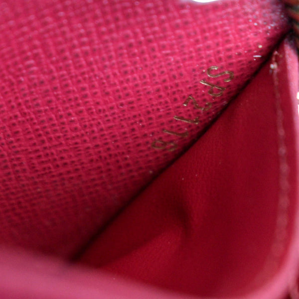 LOUIS VUITTON Clemence Monogram Canvas Zippy Wallet Brown