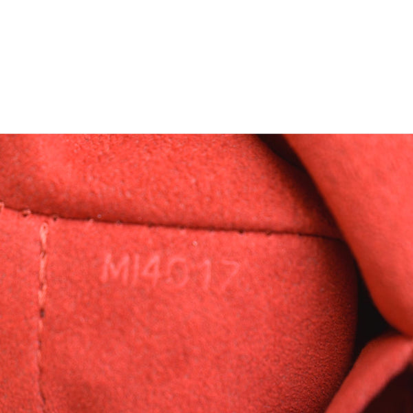 LOUIS VUITTON Hampstead PM Damier Ebene Shoulder Bag Brown