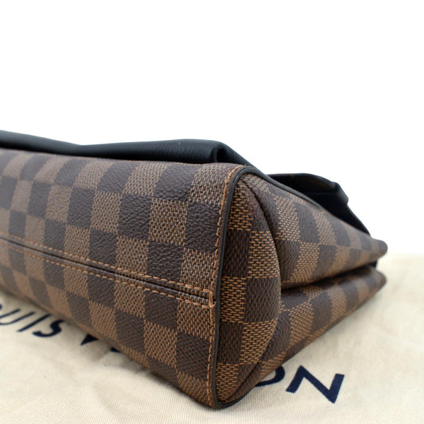Louis Vuitton Vavin PM Damier Ebene Crossbody Bag Brown - Right Bottom