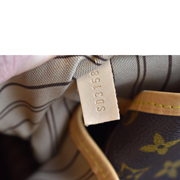 LOUIS VUITTON Neverfull GM Monogram Canvas Tote Bag Brown