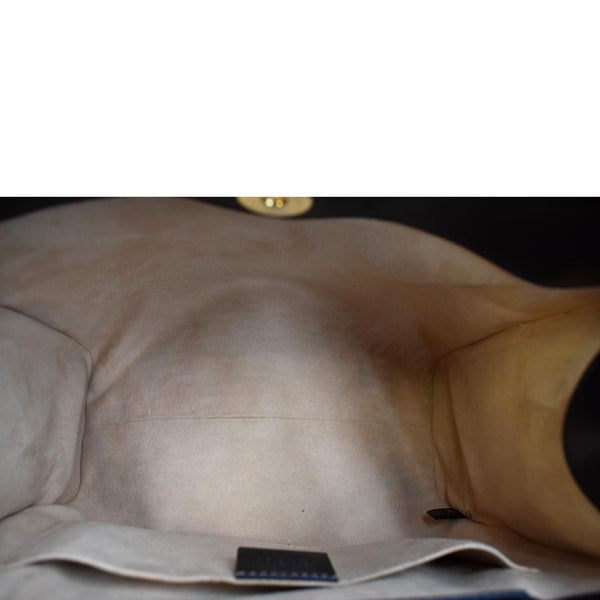 GUCCI Bamboo Diana Small Leather Tote Bag Black 660195