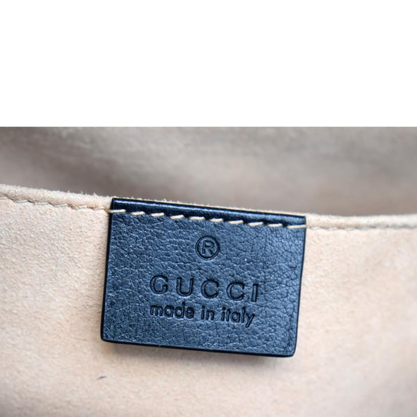 GUCCI Bamboo Diana Small Leather Tote Bag Black 660195