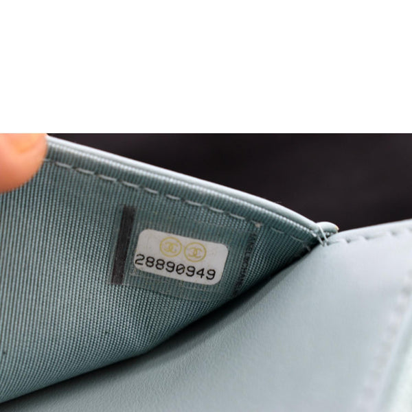 Chanel Boy Woc Caviar Leather Wallet On Clutch Bag - Product Number