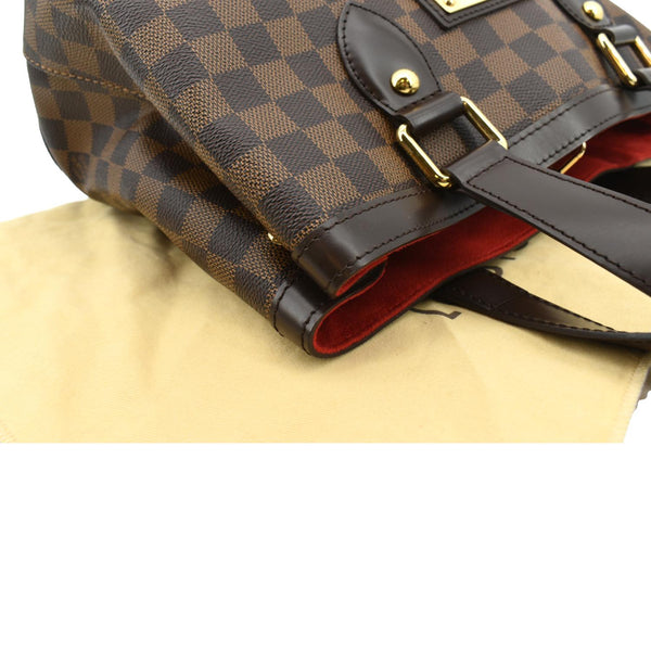 LOUIS VUITTON Hampstead PM Damier Ebene Shoulder Bag Brown
