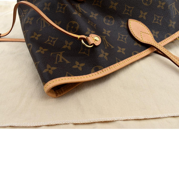 LOUIS VUITTON Neverfull GM Monogram Canvas Tote Bag Brown