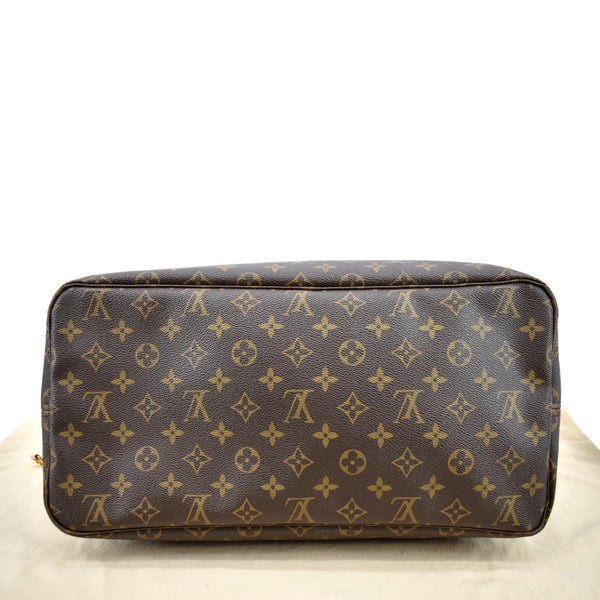 LOUIS VUITTON Neverfull GM Monogram Canvas Tote Bag Brown