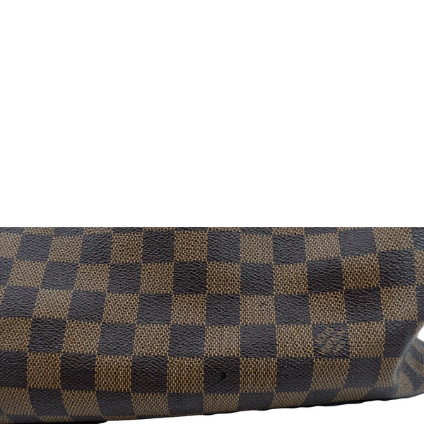 LOUIS VUITTON Neverfull GM Damier Ebene Tote Shoulder Bag Brown