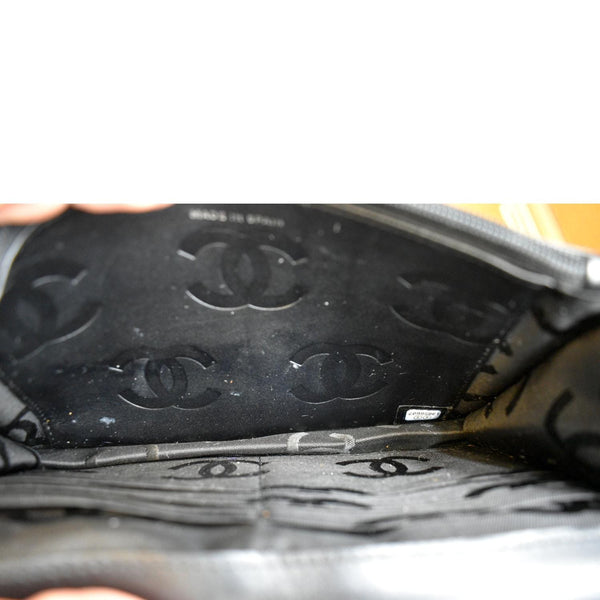 CHANEL Cambon Ligne Quilted Leather WOC Clutch Bag Black- Sold