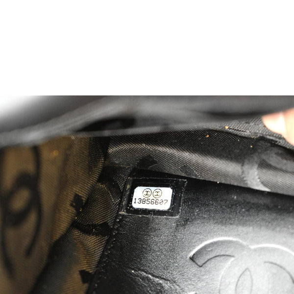 CHANEL Cambon Ligne Quilted Leather WOC Clutch Bag Black- Sold