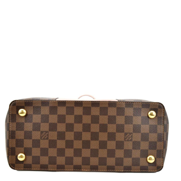 LOUIS VUITTON Jersey Damier Ebene Shoulder Bag Magnolia
