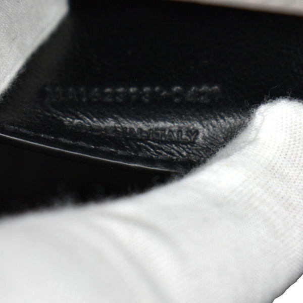 YVES SAINT LAURENT Cassandra Medium Calfskin Leather Shoulder Bag Fog