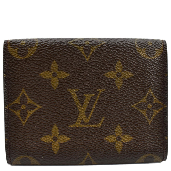 Louis Vuitton Monogram Canvas Card Holder Small Wallet - Back