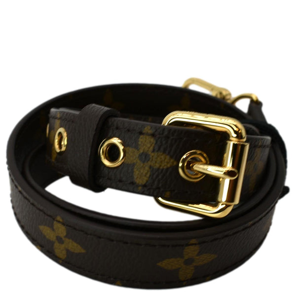 LOUIS VUITTON Brown Monogram Canvas Shoulder Strap
