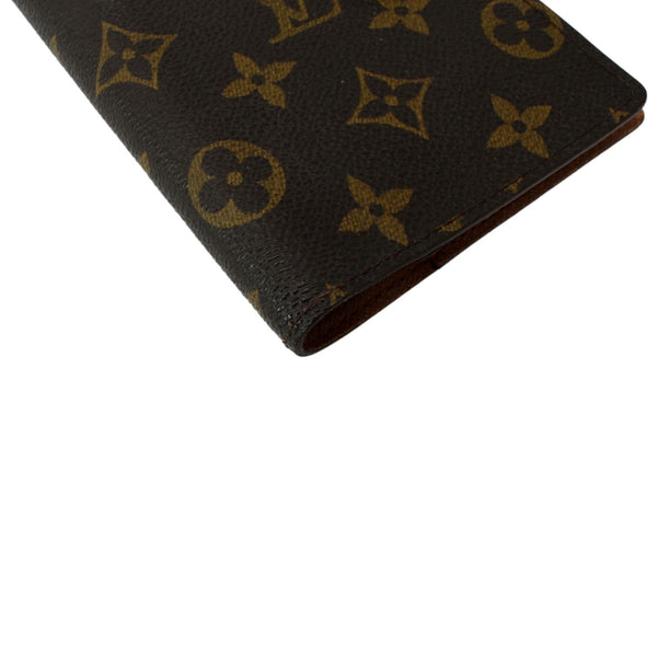 LOUIS VUITTON Agenda PM Monogram Canvas Planner Cover Brown