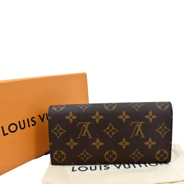 Louis Vuitton Emilie Monogram Wallet Rose Ballerine - Back